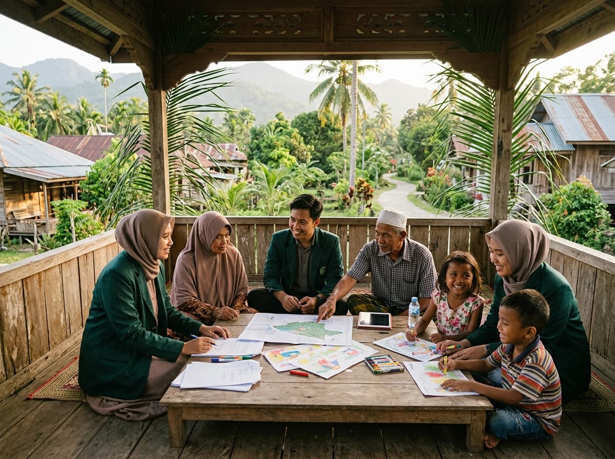 Kegiatan Pengabdian KKM Universitas Almuslim